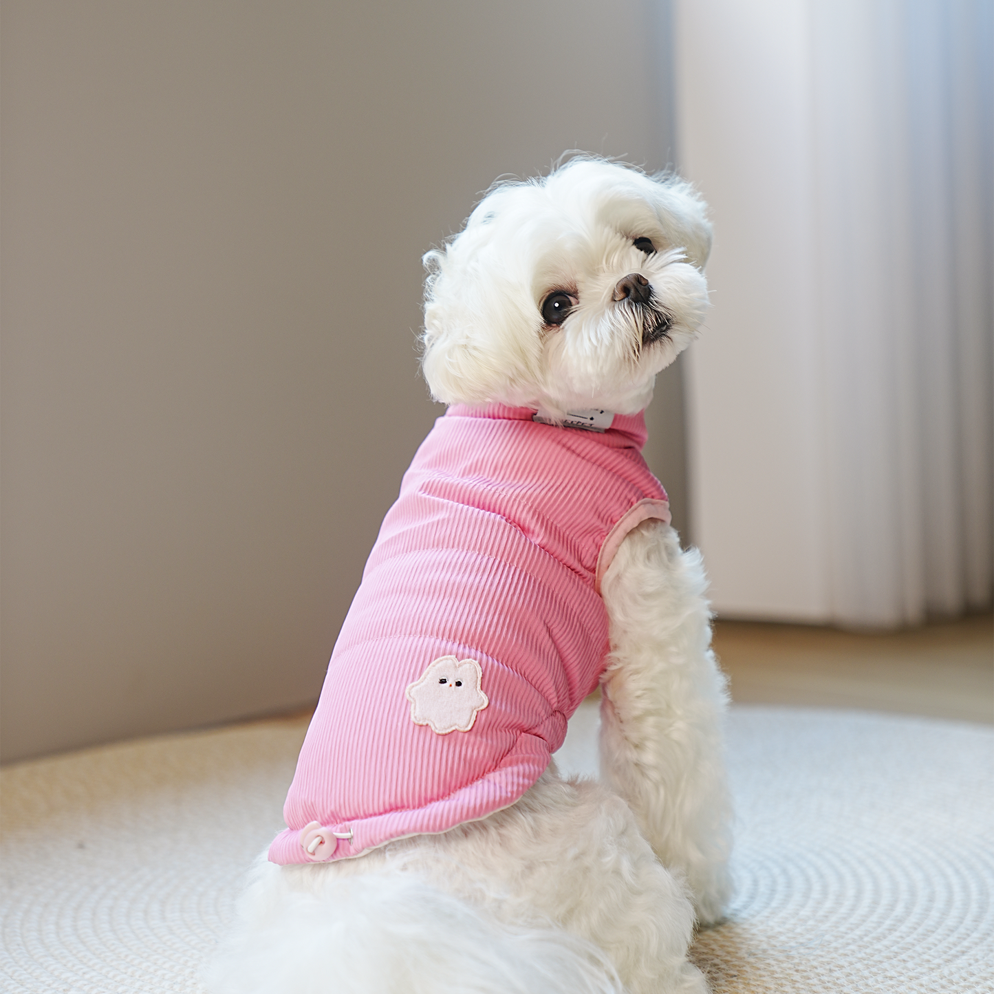 Chaqueta perro reversible