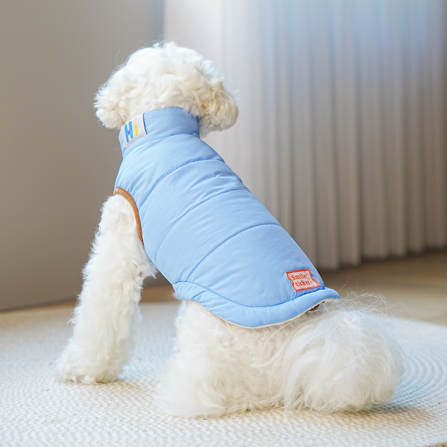 Chaqueta perro reversible