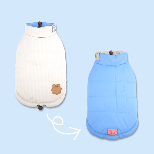 Chaqueta perro reversible