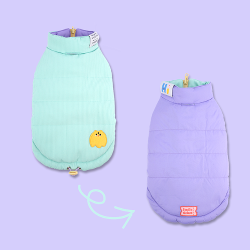 Chaqueta perro reversible